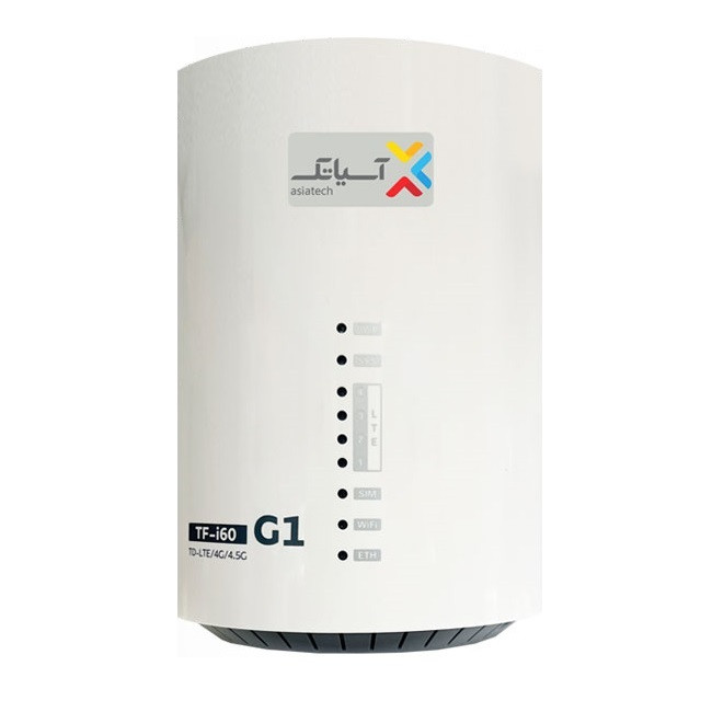 مودم 4G/TD-LTE آسیاتک مدل TF-i60 G1 به همراه سیمکارت و 480 گیگابایت اینترنت یکساله 