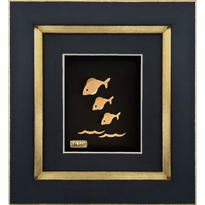  تابلو طلاکوب زرین هنر ایران مدل 7