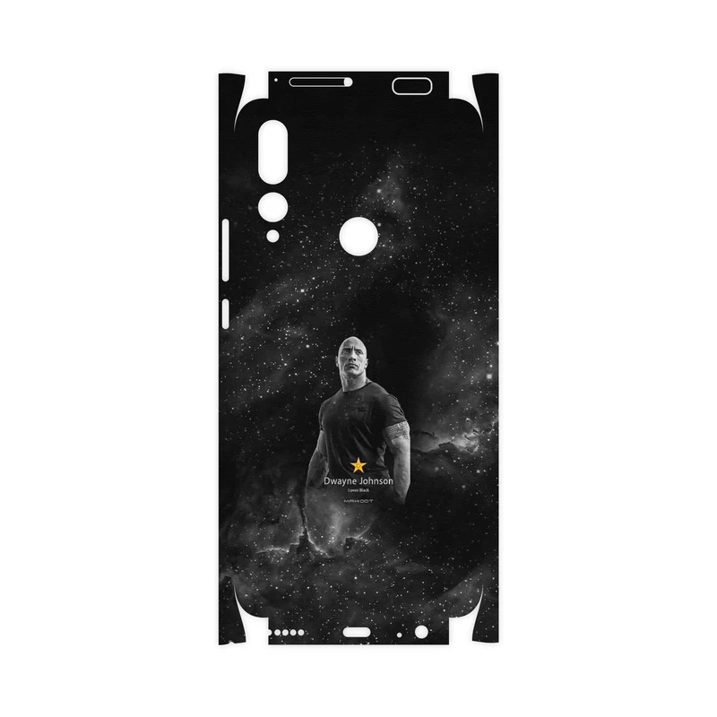 برچسب پوششی ماهوت مدل Dwayne Johnson-FullSkin مناسب برای گوشی موبایل هوآوی Y9 Prime 2019