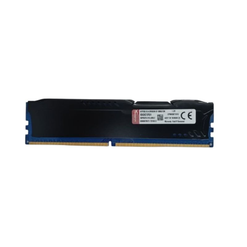 رم دسکتاپ DDR4 تک کاناله 2400 مگاهرتز CL15 کینگستون مدل هایپرایکس ظرفیت 4 گیگابایت