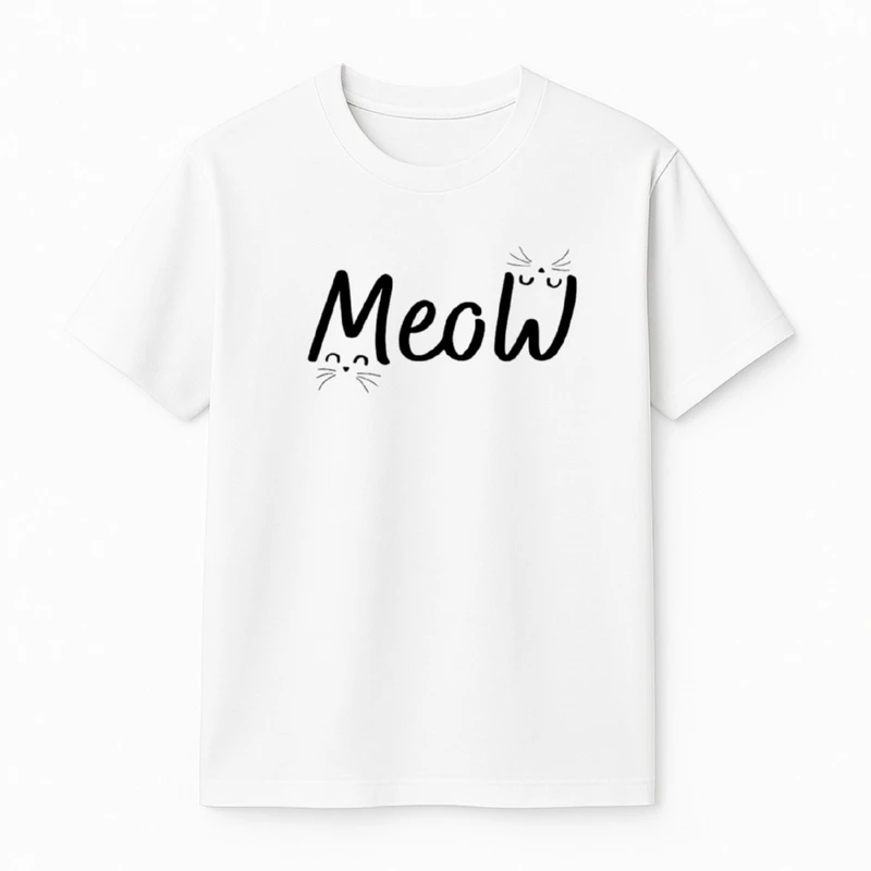 تی‌شرت آستین کوتاه دخترانه مدل گربه کد v23 