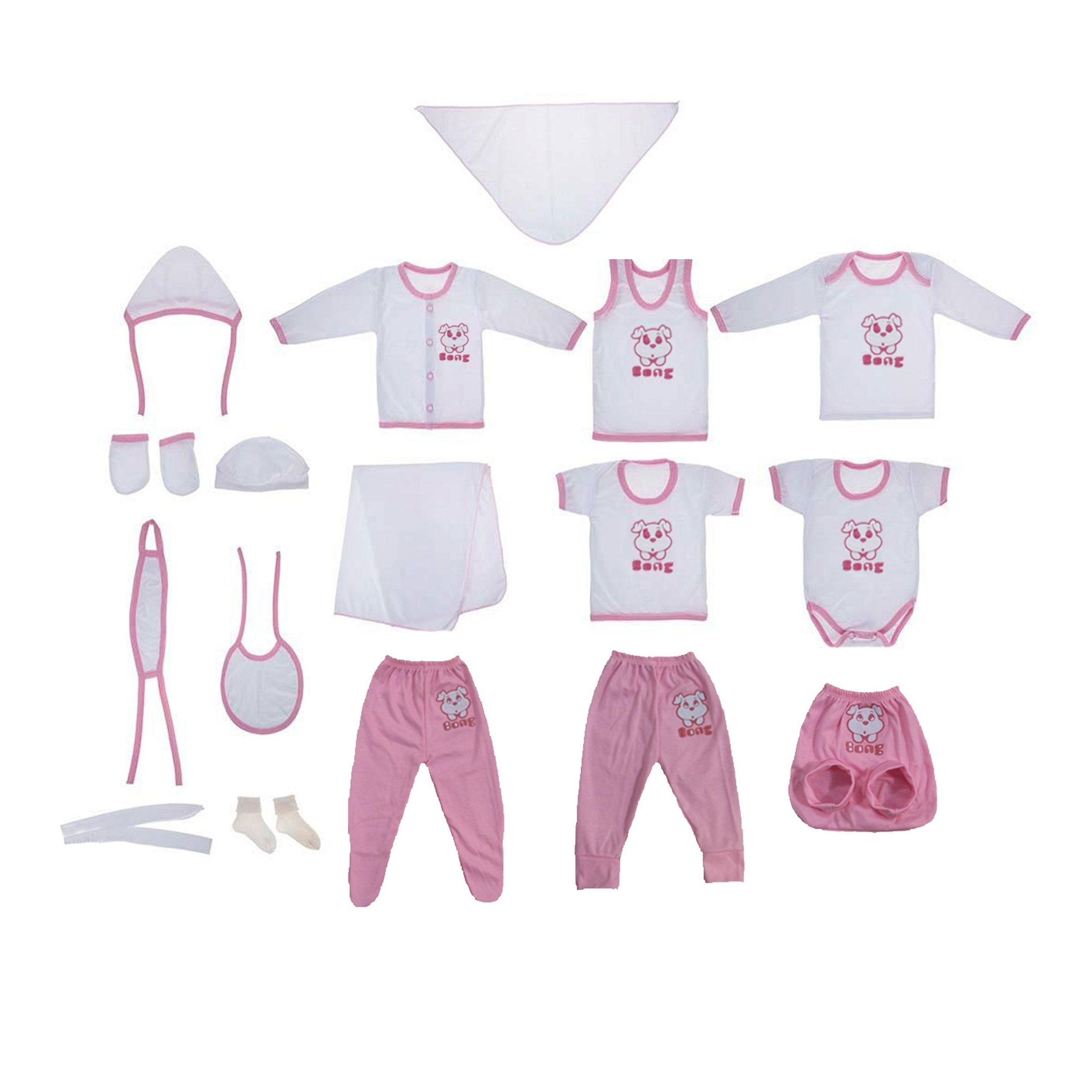 ست 17 تکه نوزادی مدل بیبی لاو