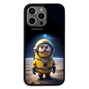 AKAM AMC-WA15PROMAX-MINIONS18 Cover For Apple iPhone 15 Pro Max