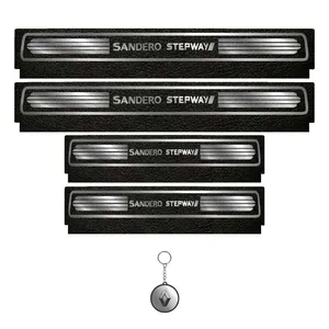 برچسب پارکابی خودرو لندمون کد LM086 MS مناسب برای ساندرو استپ وی مجموعه 4 عددی به همراه جا کلیدی