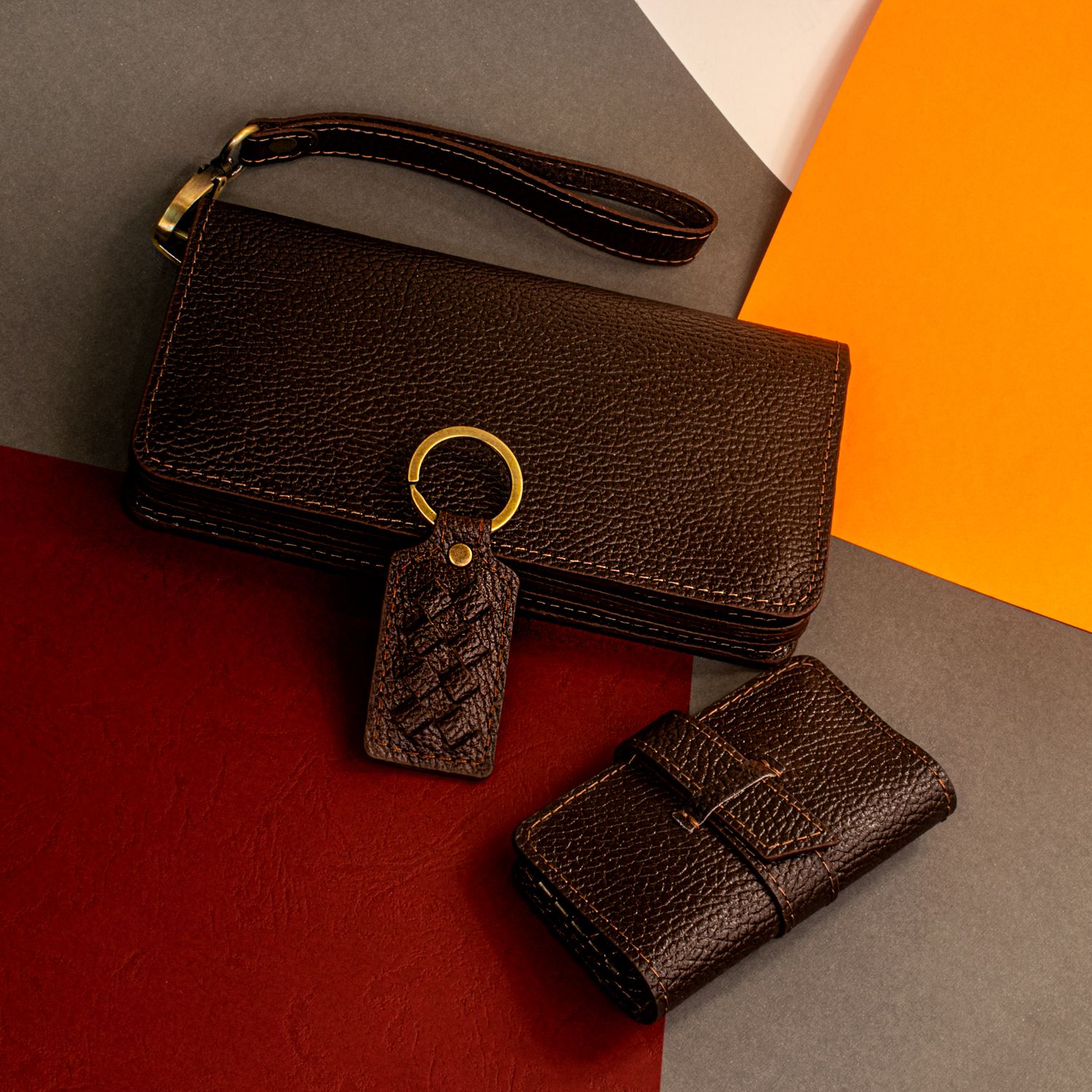 ست هدیه چرما اسپرت مدل 3HDEF -  - 5