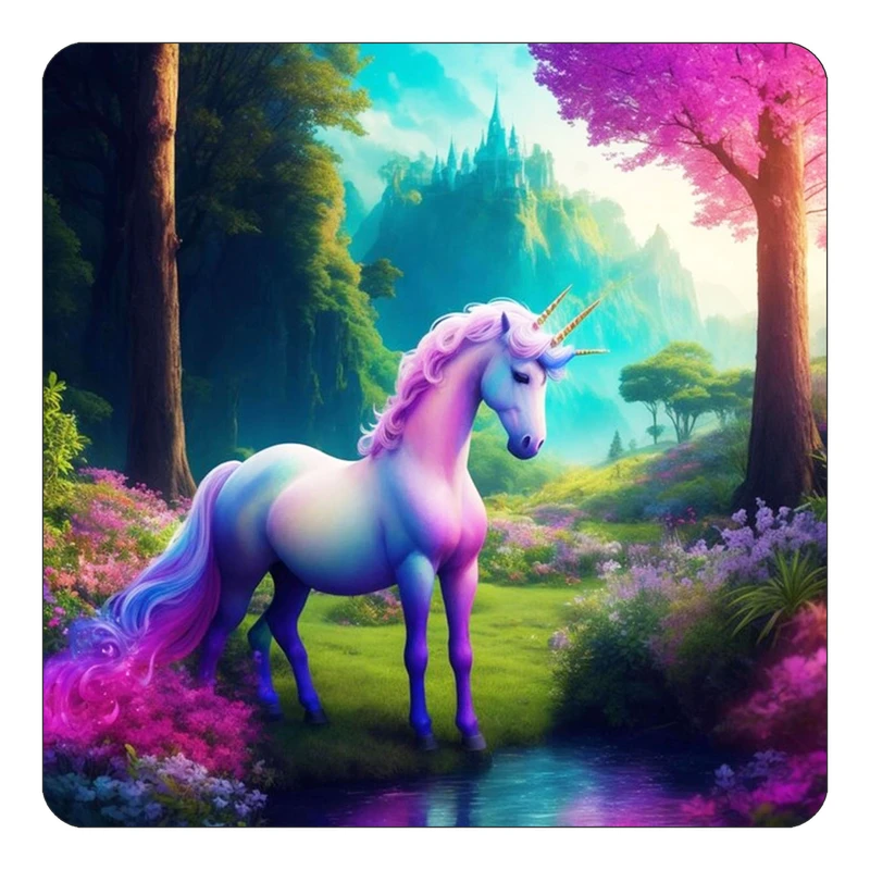 مگنت کاکتی طرح اسب تک شاخ و یونیکورن مدل mp32699