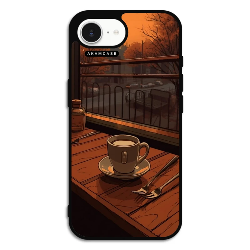کاور آکام مدل AMC-WA16E-COFFEE-11 مناسب برای گوشی موبایل اپل iPhone 16 E