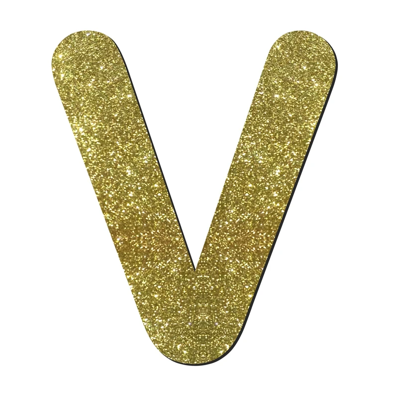 استیکر چوبی کودک مدل حروف لاتین کد MDF-T-V