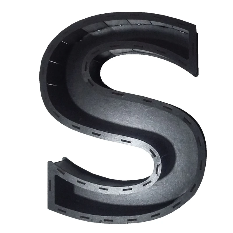 جعبه هدیه مدل حروف انگلیسی حرف S کد B19