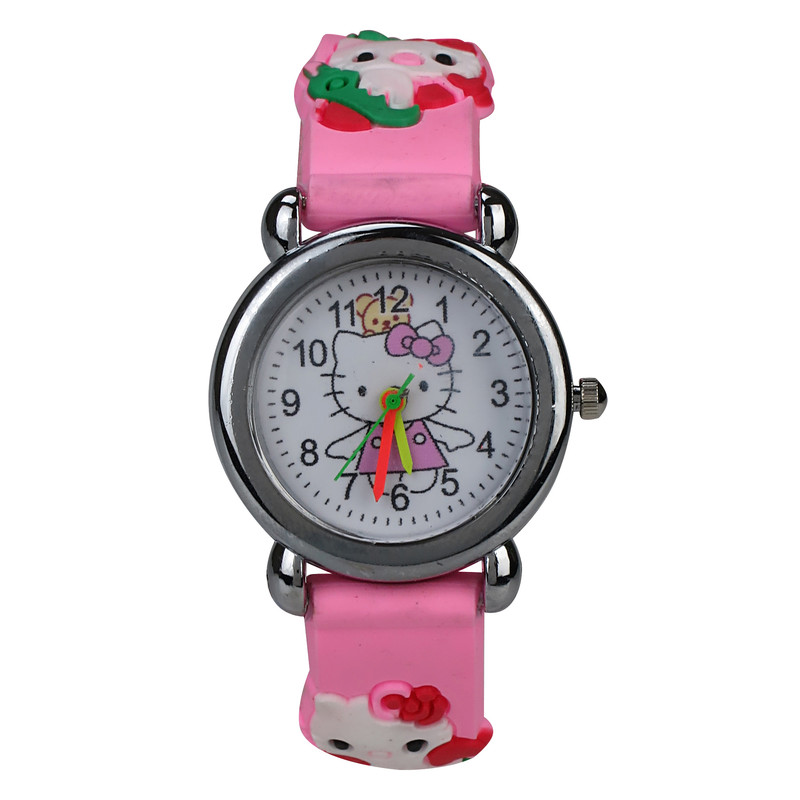 ساعت مچی عقربه ای دخترانه مدل i10 ساعت مچی عقربه ای دخترانه مدل i10