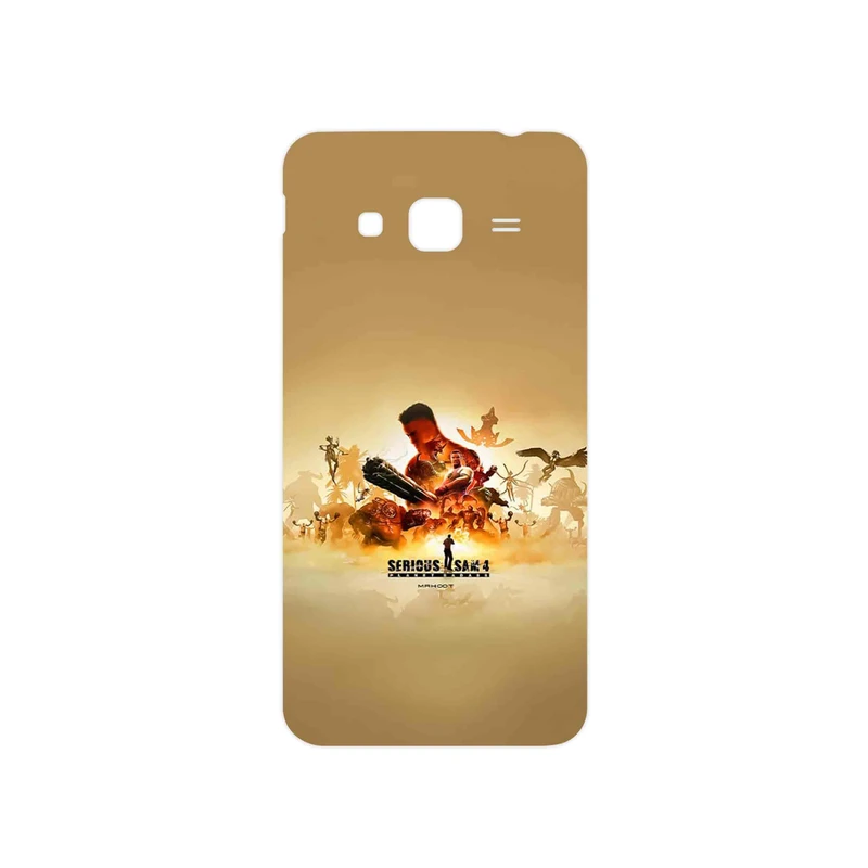 برچسب پوششی ماهوت مدل Serious Sam Game Series مناسب برای گوشی موبایل سامسونگ Galaxy J3 2016