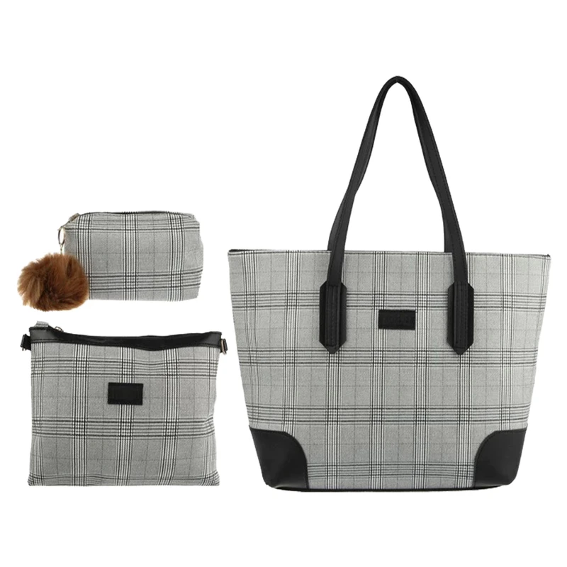 عکس شماره 2 : کیف رودوشی زنانه مدل ks-00165 مجموعه 3 عددی