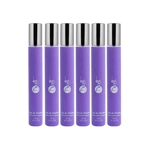 عطر جیبی زنانه دکلت مدل Black Opiuom YSL حجم 15 میلی لیتر مجموعه 6 عددی