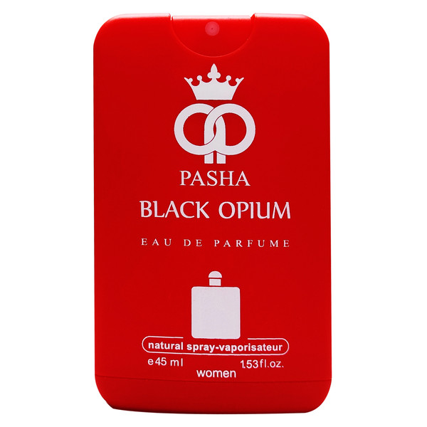 عطر جیبی زنانه پاشا مدل Black Opium حجم 45 میلی لیتر