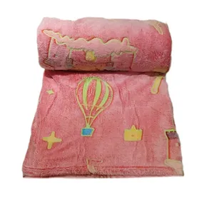 پتو مسافرتی 1 نفر مدل عروسکی سایز 150x200 سانتی‌متر
