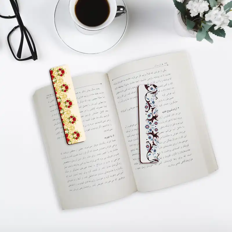 نشانگر کتاب لوکسینو مدل DIGI_62 مجموعه 2 عددی