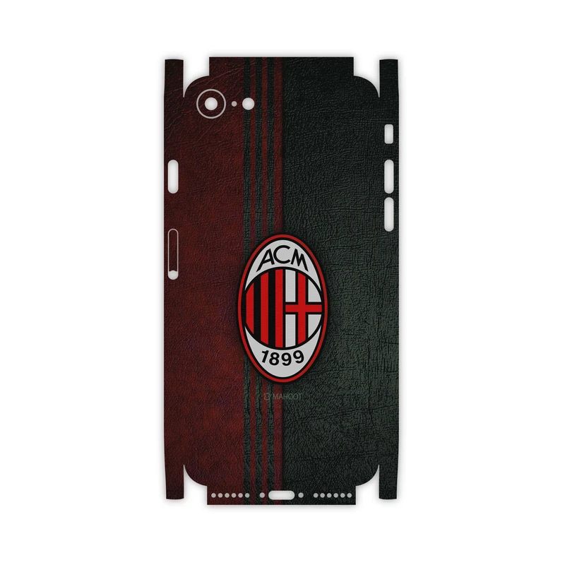 برچسب پوششی ماهوت مدل AC-Milan-FC-FullSkin مناسب برای گوشی موبایل اپل iPhone 8