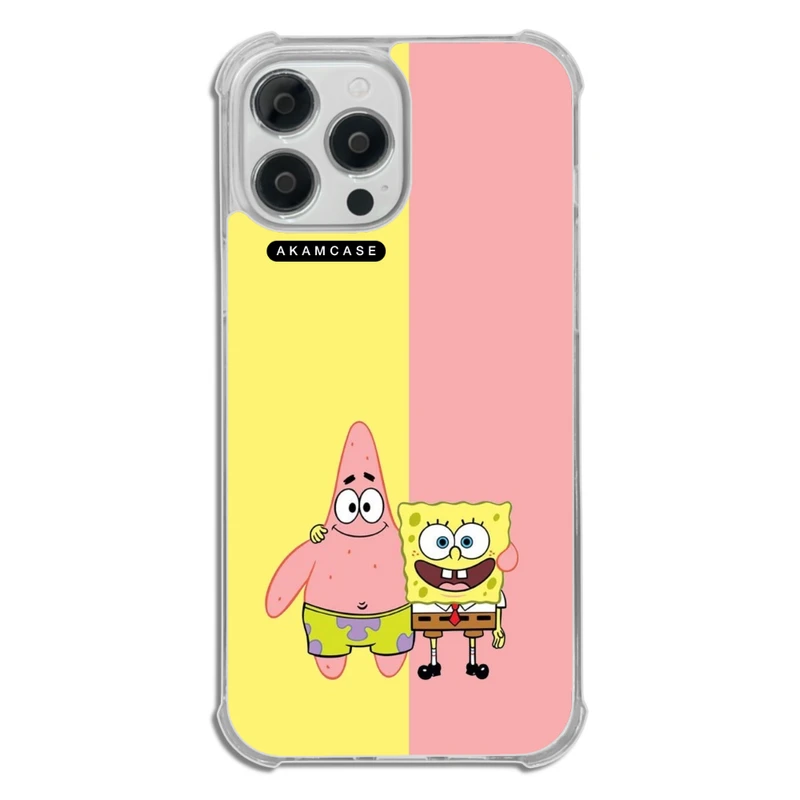 کاور آکام مدل AMC-WTA13PROMAX-SPONGE BOB6 مناسب برای گوشی موبایل اپل iPhone 13 Pro Max