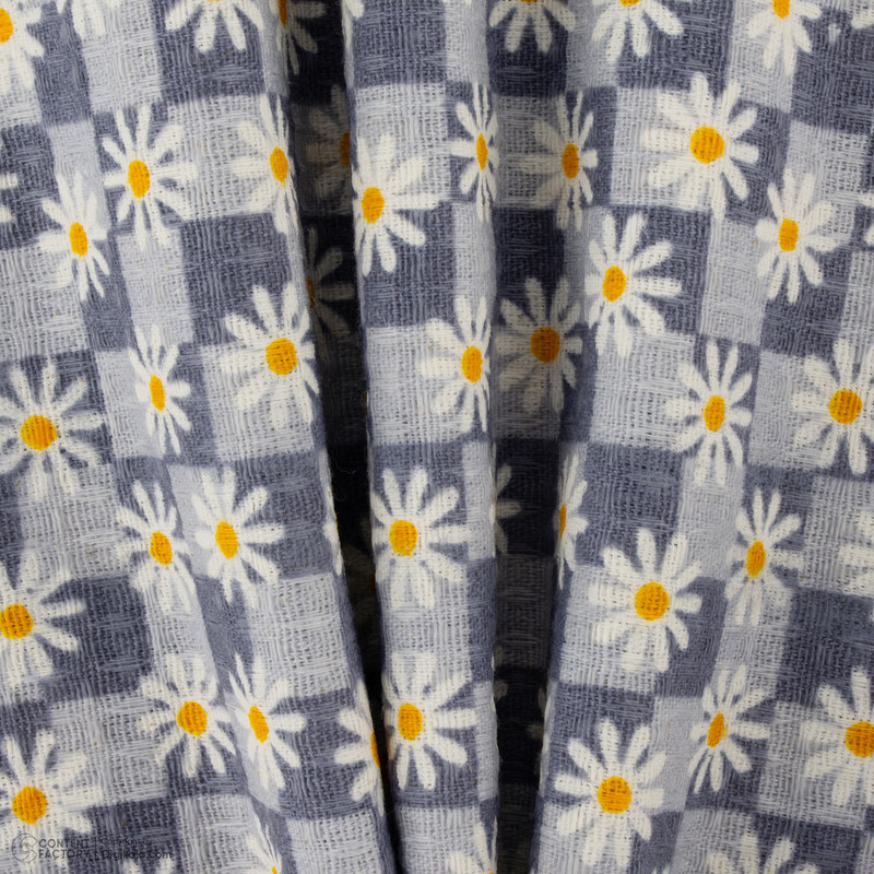 کیسه نان و سبزی طرح بابونه مدل سه لایه سایز 44×44 سانتی متر