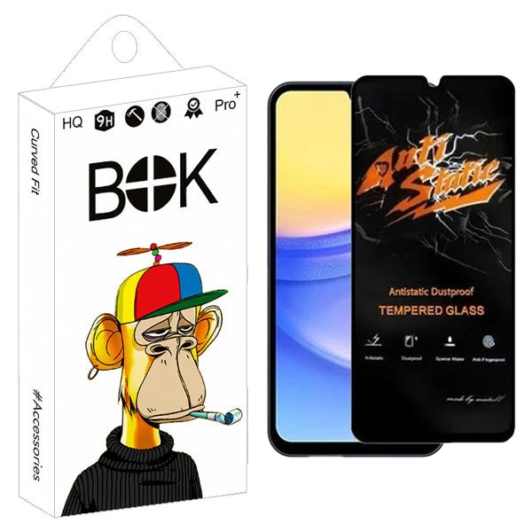 محافظ صفحه نمایش بوک مدل Antistatic Armor مناسب برای گوشی موبایل سامسونگ Galaxy A16