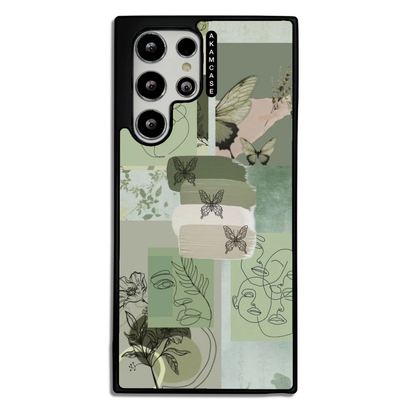 کاور آکام مدل AMC-WSGS22U-GREEN-4 مناسب برای گوشی موبایل سامسونگ Galaxy S22 Ultra