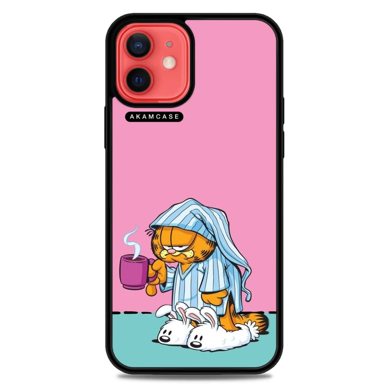 کاور آکام مدل AMC-WA12-GARFIELD14 مناسب برای گوشی موبایل اپل iPhone 12
