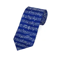 کراوات مردانه مدل نت موسیقی کد 32