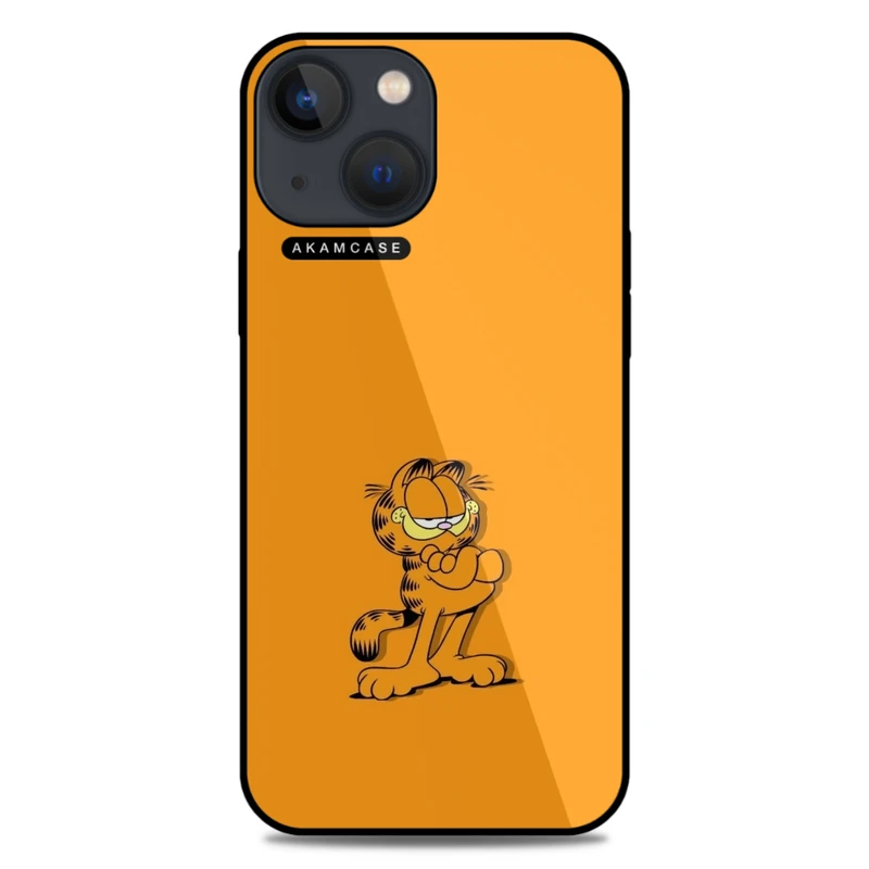 کاور آکام مدل AMC-WA13M-GARFIELD4 مناسب برای گوشی موبایل اپل iPhone 13 Mini