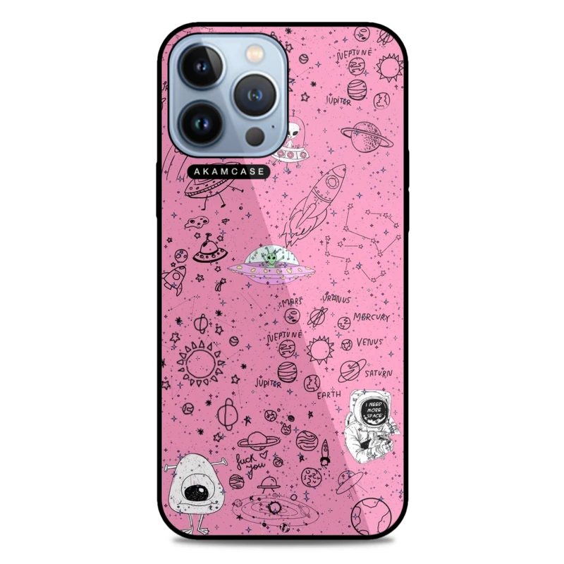 کاور آکام مدل AMC-WA13PROMAX-PINK-6 مناسب برای گوشی موبایل اپل iPhone 13 Pro Max