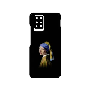 MAHOOT Girl with a Pearl Earring of Vermeer Cover Sticker for Infinix Note 10 Pro