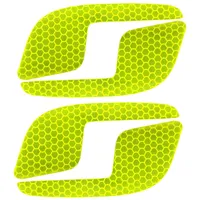 برچسب شبرنگ طوقه دوچرخه رفلکتر مدل 4P10Y بسته 4 عددی