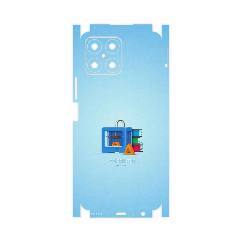 برچسب پوششی ماهوت مدل 3D Printer-FullSkin مناسب برای گوشی موبایل آنر X8