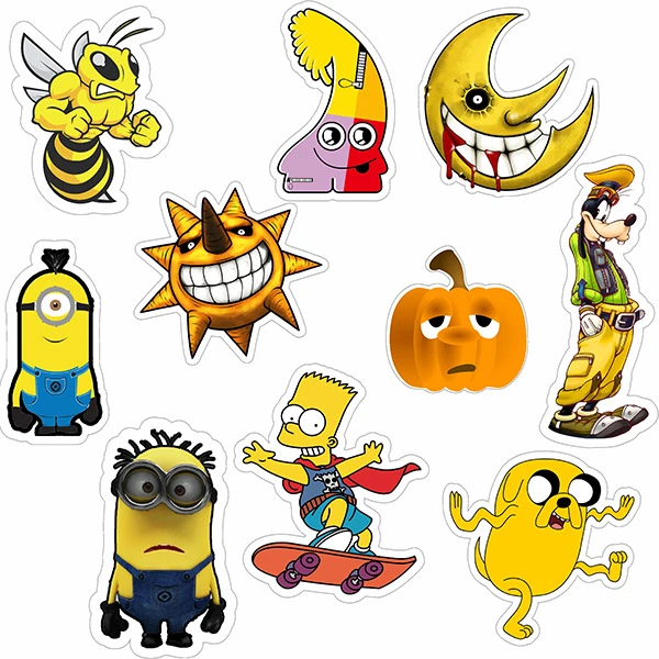 استیکر تزئینی موبایل و تبلت راتیانا مدل X1 بسته 10 عددی