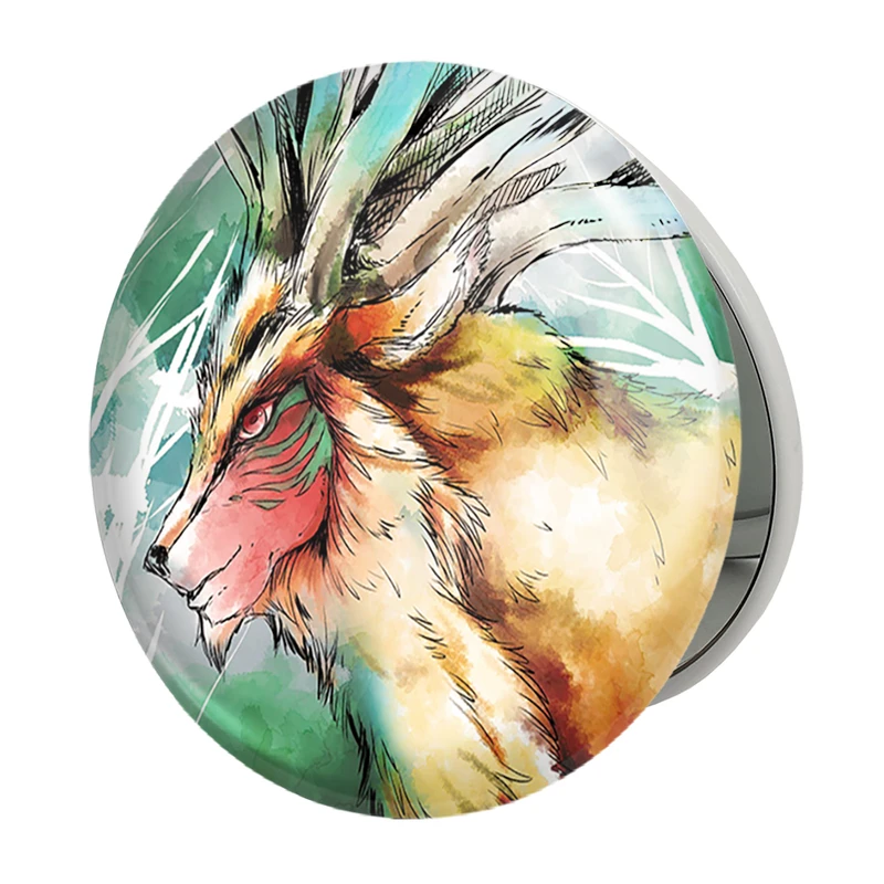 آینه جیبی خندالو طرح سان انیمه پرنسس مونونوکه مدل تاشو کد 34110