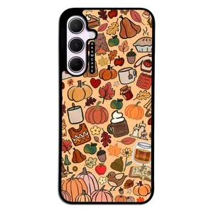 AKAM AMC-WSGA35-PUMPKIN-13 Cover For Samsung Galaxy A35