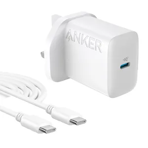 شارژر دیواری 20 وات انکر مدل B2347K21 به همراه کابل Type-C به Type-C به طول 1.5 متر