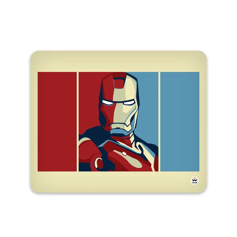 ماوس پد شادیت مدل Iron Man کد389 سایز 24*19 سانتی متر