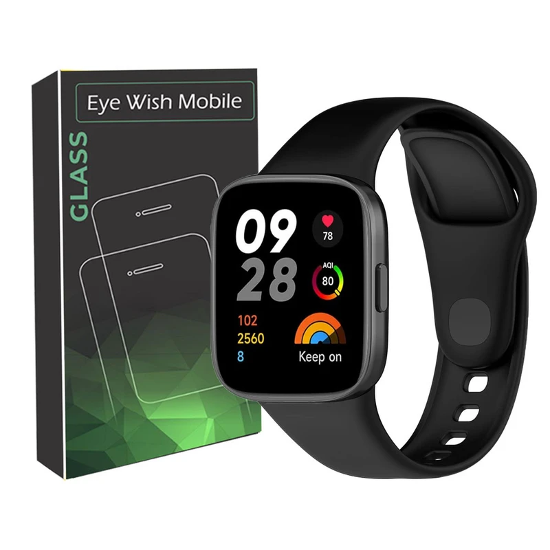 بند آی ویش مدل silic مناسب برای ساعت هوشمند شیائومی redmi watch 3