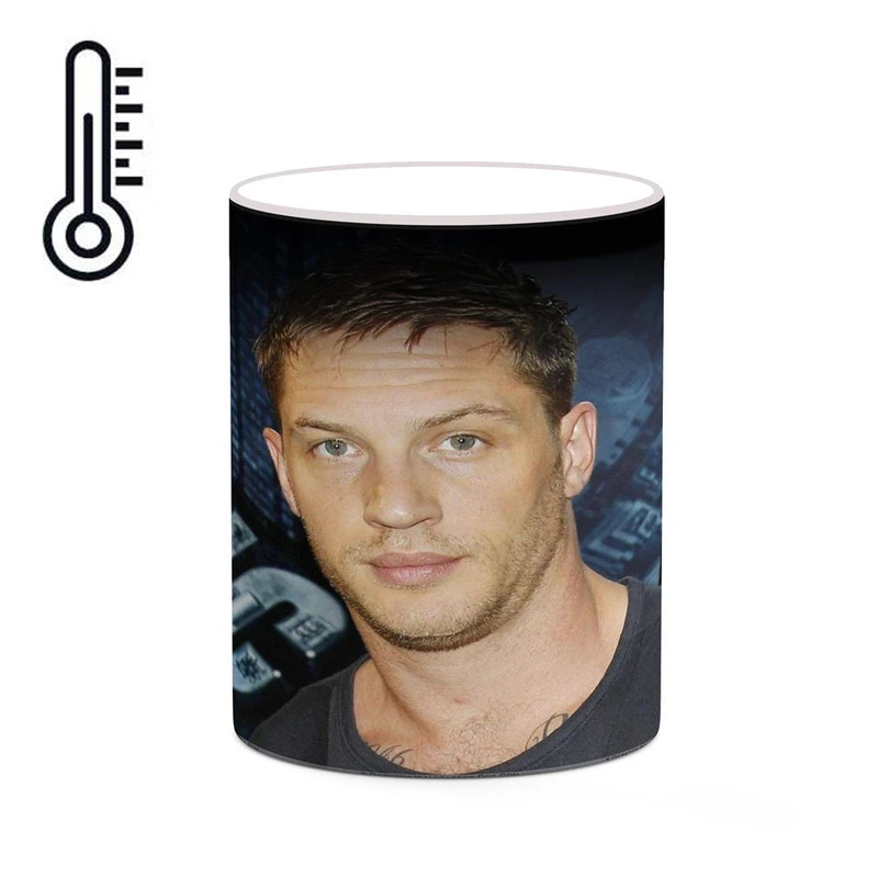 ماگ حرارتی کاکتی طرح تام هاردی Tom Hardy مدل mgh27333