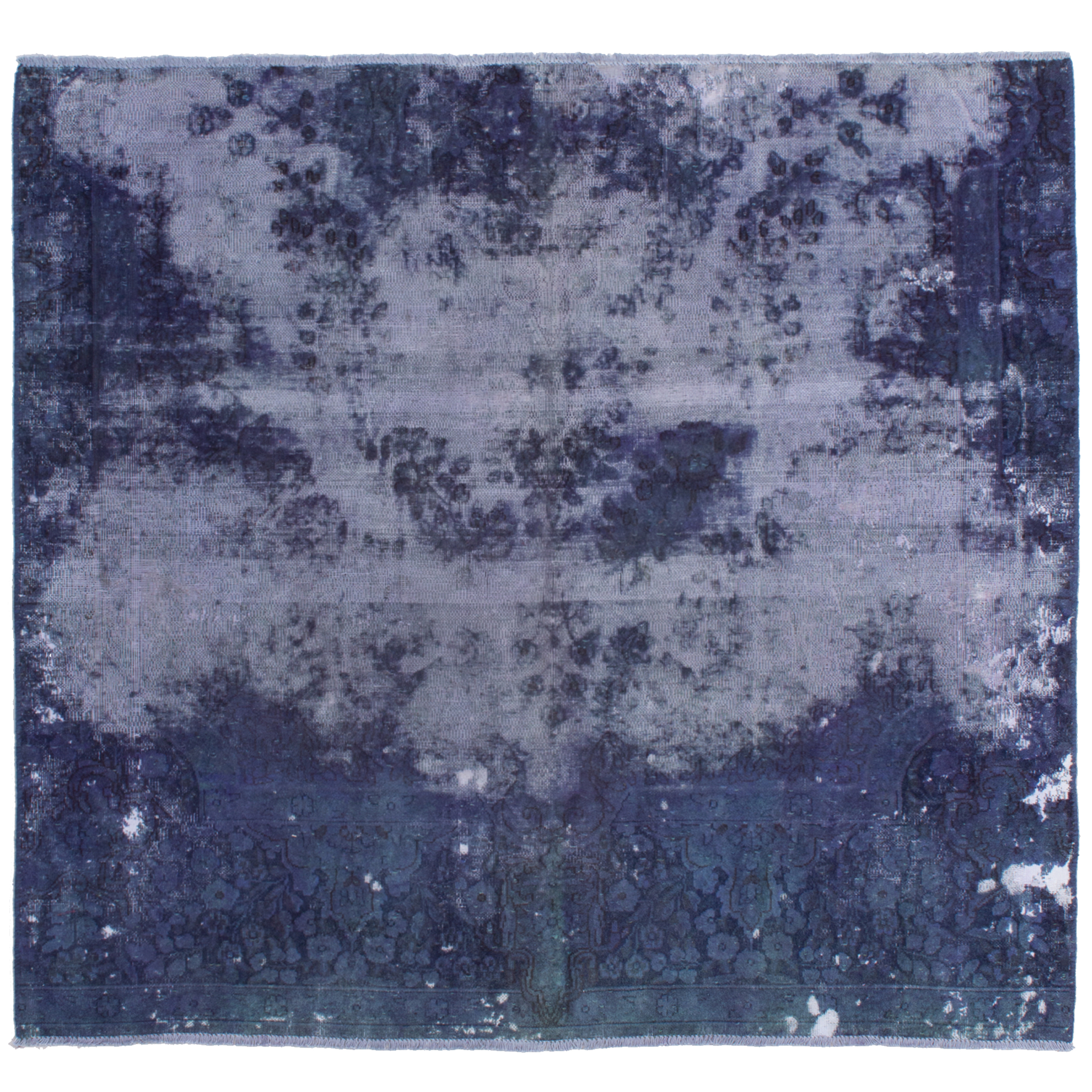 فرش دستبافت رنگ شده دو متری نیروانا کد 11347