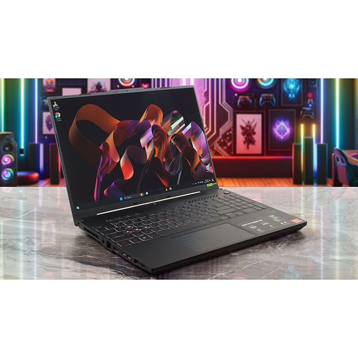 لپ تاپ 16 اینچی ایسوس مدل TUF Gaming A16 FA607NUG-WH73-R7 7445HS-RTX4050 6GB-16GB DDR5 5600MHz-1TB SSD-WUXGA 144Hz-W - کاستوم شده