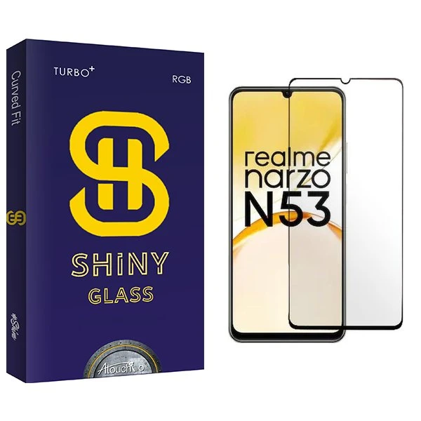 محافظ صفحه نمایش شیشه ای آتوچبو مدل Shiny مناسب برای گوشی موبایل ریلمی Narzo N53