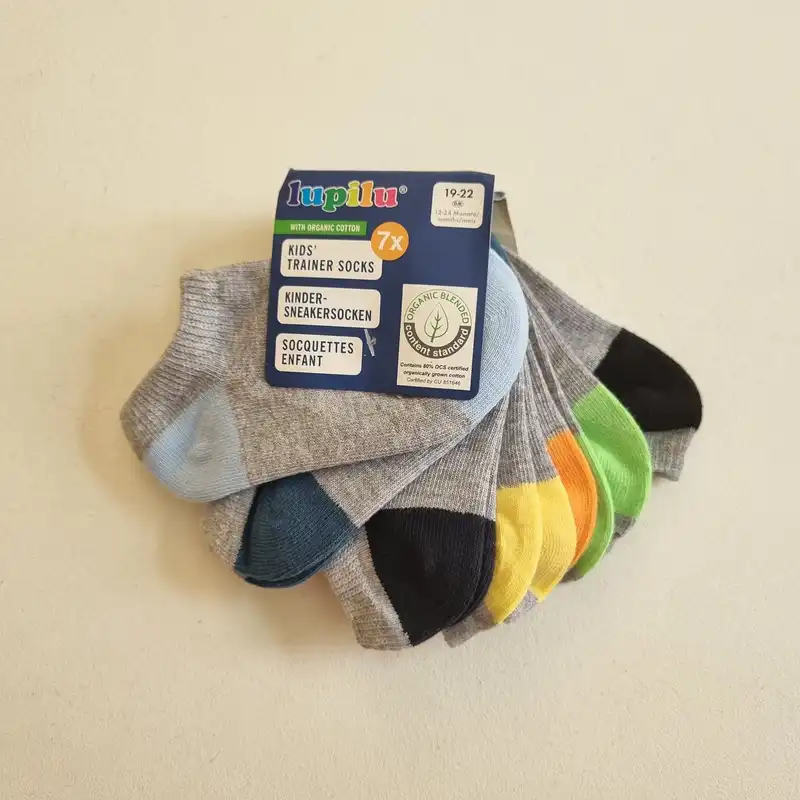 جوراب بچگانه لوپیلو مدل روزهای هفته مجموعه 7 عددی