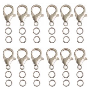 نقد و بررسی قفل طوطی و حلقه دستبند کد 059 مجموعه 12 عددی توسط خریداران