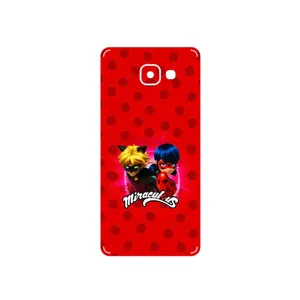 MAHOOT Ladybug and Cat Noir Cover Sticker for Samsung Galaxy A7 2016