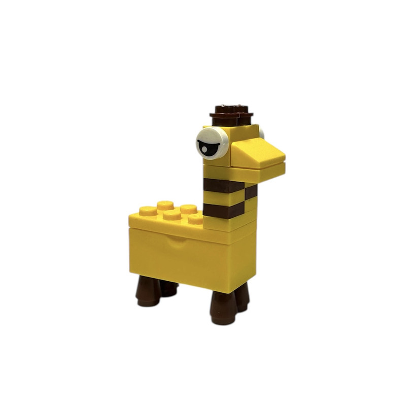 تراش طرح زرافه لگویی