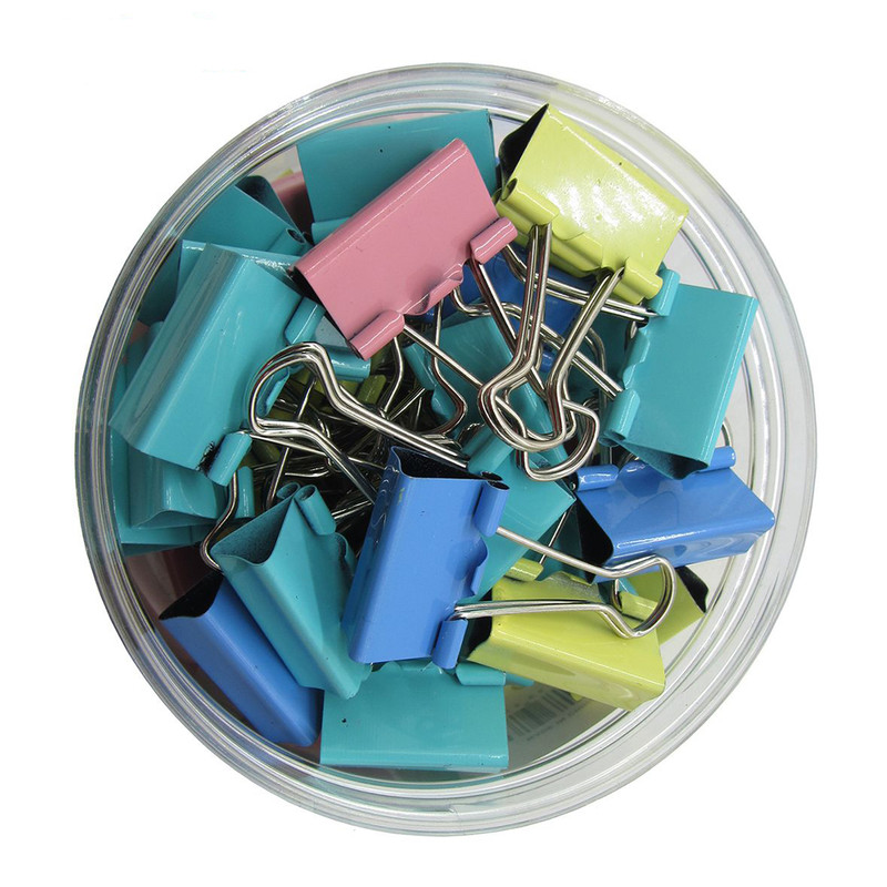 گیره کاغذ کد DL6066 سایز 15 میلی متر بسته 6 عددی