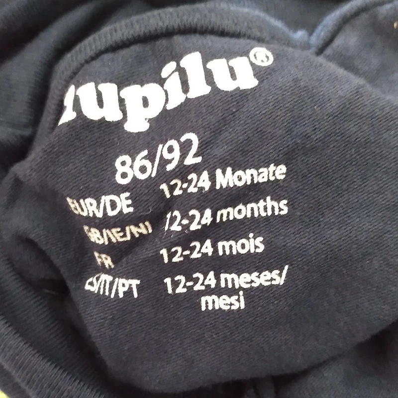 عکس شماره 3 : تی شرت آستین بلند دخترانه لوپیلو مدل لاو یقه اسکی smb198