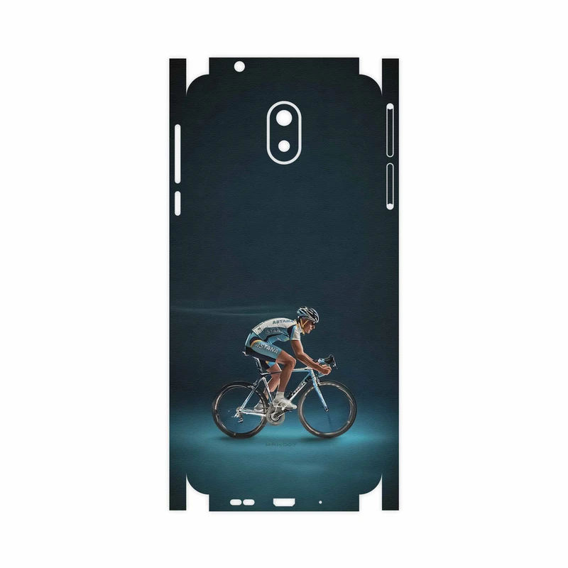 برچسب پوششی ماهوت مدل Road cycling-FullSkin مناسب برای گوشی موبایل نوکیا 3.1