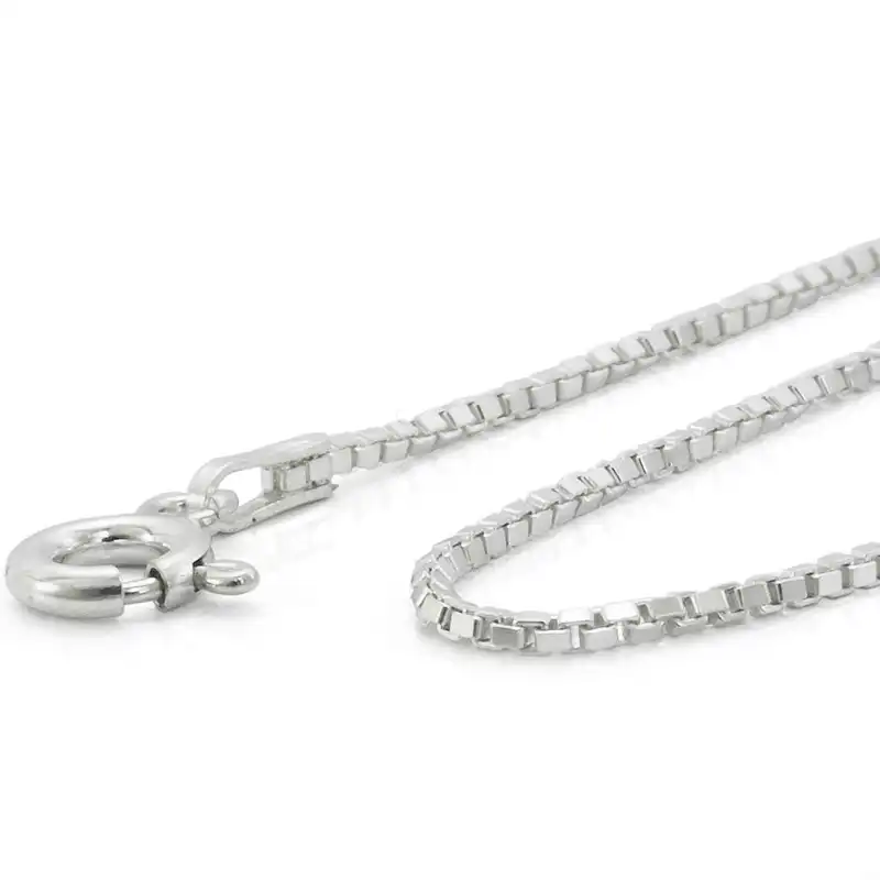 زنجیر نقره زنانه مدل ونیزی Q009